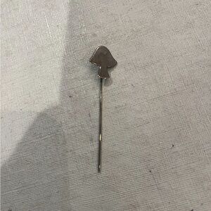 Vintage Silver Mushroom Shaped stick Pin. So cute!